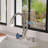 Clihome Touchless Kitchen Faucet with Soap Dispenser-93328599