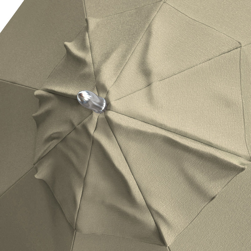 Parasol de marché 11 pi Hixon, Toile Toile Toile Sunbrella®