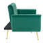2 Seater Velvet Sofa Bed-600915209