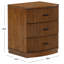 Table de chevet 3 tiroirs Dorchester-341174745