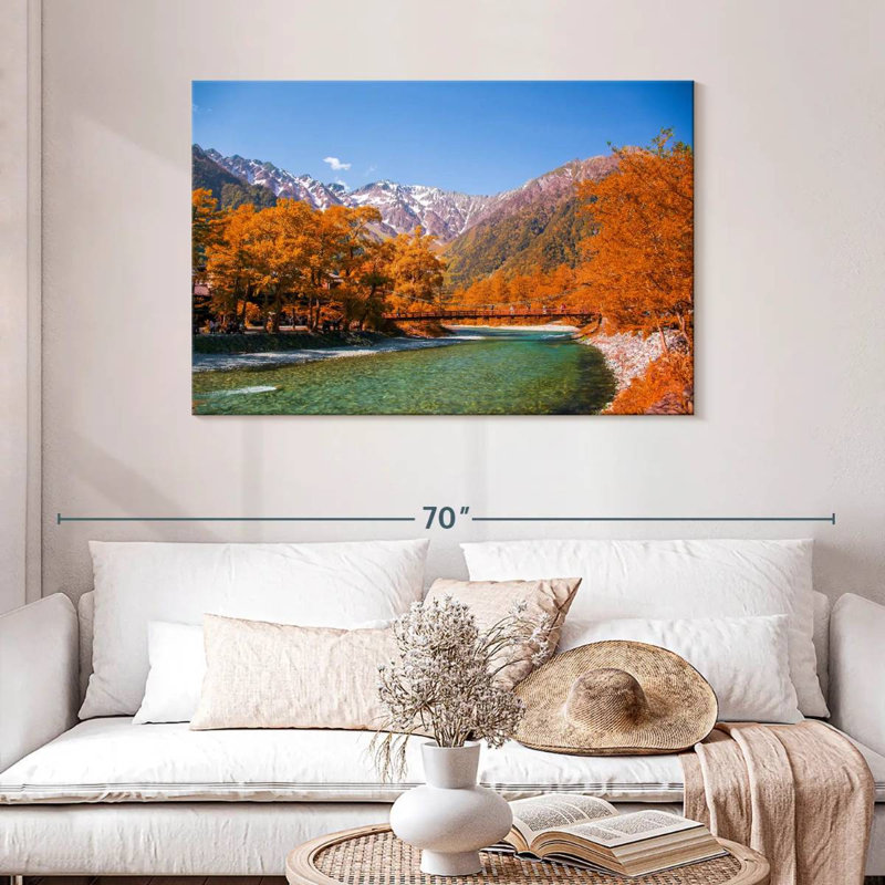Ravi Kamikochi Autumn, H 30 po x l 45 po