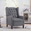 Fauteuil inclinable manuel large avec tissu de haute résistance aux couleurs et technologie de boucle de traction à pointe profonde-849406152