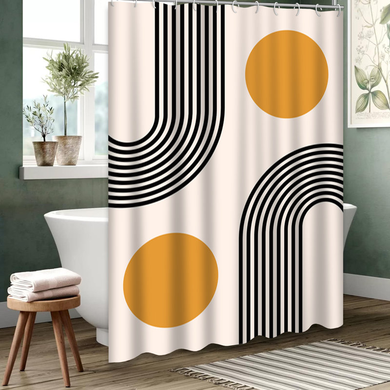 Rideau de douche Mid 12, L 72 po x l 84 po