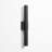 Black Aluminum Linear Dimmable LED Outdoor Wall Sconce-1323036217