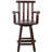 Rustic Bar Stool - Fir Wood Construction-1829540932