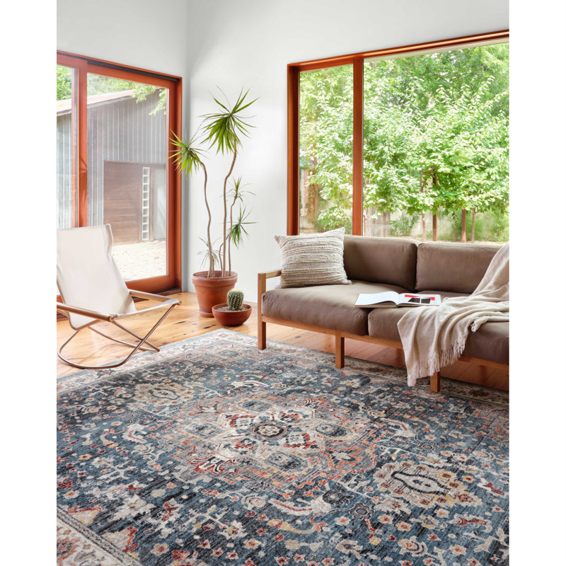 Leonara Oriental Indoor Rug, Square 1'6"