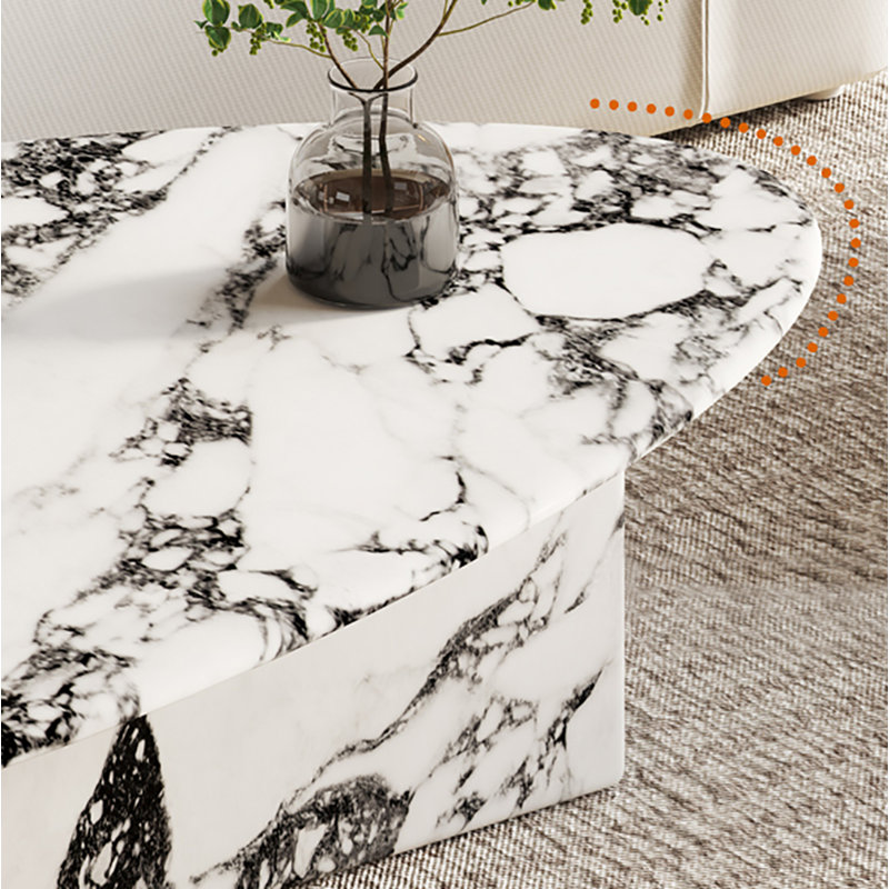 Zarella Coffee Table, 13.77" H x 47.24" L x 31.49" W