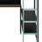 Space-Saving Loft Bed Frame with Workspace, Ambient Lights & Charging Hub-790208142