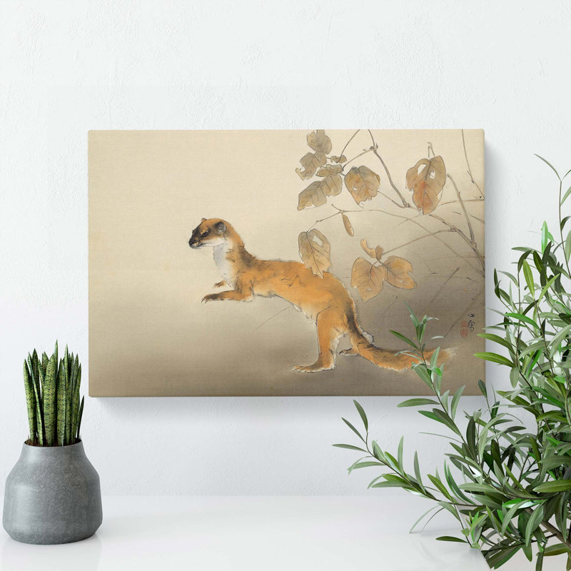 Weasel by Kansetsu Hashimoto - Wrapped Canvas, 50cm H x 76cm W x 3cm D