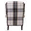 Clarkfield Upholstered Cotton Blend Wingback Chair