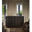 Fenwick 69" Wide Dark Finish 8-Drawer Dresser
