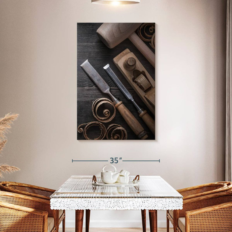 Carpenter Tools, 48" H x 32" W