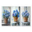 Hortensias dans un panier de ferme I - Collection de décorations murales hortensias rouges-270687177-270687178-270687172