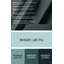 Minimalisme 50, art mural en métal bleu-405833398