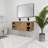 Boletice 48-Inch Wall Mounted Vanity with Double Sink