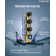 LED Thermostatic Shower Faucet, 20" High-Pressure Rainfall Shower Head with Rough-in Valve and Body Jets
