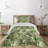 Coastal Polyester Camouflage Coverlet