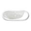 Aqua Eden 72" x 31" Clawfoot Soaking Cast Iron Bathtub-34130791