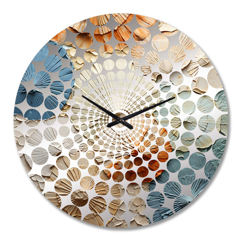 Kadynn - Horloge murale coquillage, Grand