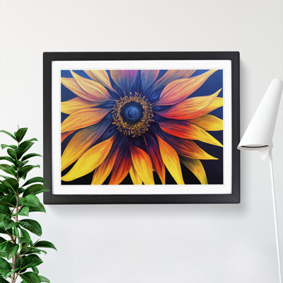 Attractive Sunflower - Single Picture Frame Print