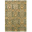 Wool Floral Area Rug in Gray/Blue/Yellow-445379681