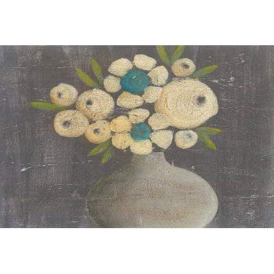 Crackled Bouquet II by Regina Moore - Wrapped Canvas Painting