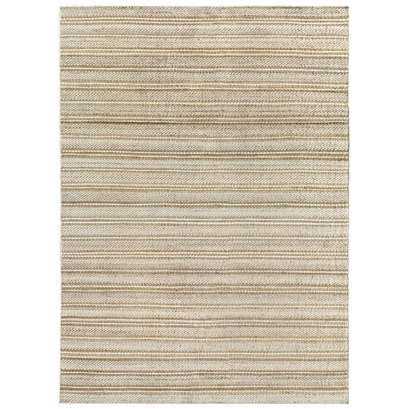 Geeta Striped Hand Woven Area Rug, Rectangle 250 x 350cm