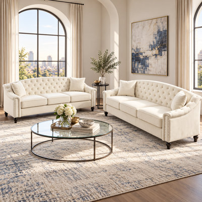 Chisholm 164 " Velvet Sofa