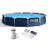 Intex 28211ST 12' X 30" Frame Round Above Ground Swimming Pool Kit With Canopy