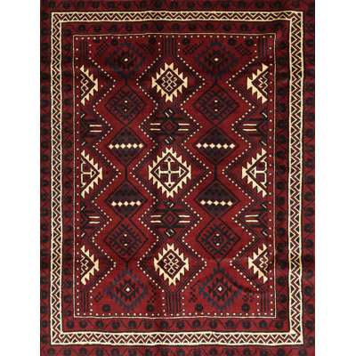 Tapis oriental marron / crème