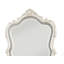 Miroir blanc perle