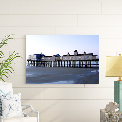 « scene on the water », photographie sur toile