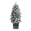 Sapin de Noël artificiel floqué Highland