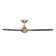 54" Blitzen 3 - Blade Smart Ceiling Fan With Remote Control Included, Works With Google Assistant, Amazon Alexa, iOS And Android APP