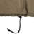 Hamilton Durable Round Fire Pit Cover with Drawstring Closure - 30" x 12" - Black-1903493184-1975166711
