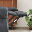 Ensemble de salon inclinable 2 pièces avec fauteuil relevable et canapé manuel-358337020