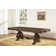 Arvo - Person Extendable Solid Wood Top Double Pedestal Dining Set