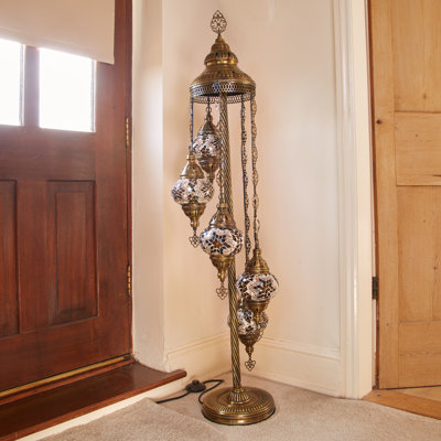 Karlie 124cm Antique Bronze Floor Lamp