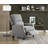 Fabric Upholstered Push Back Reclining Chair-1750501475