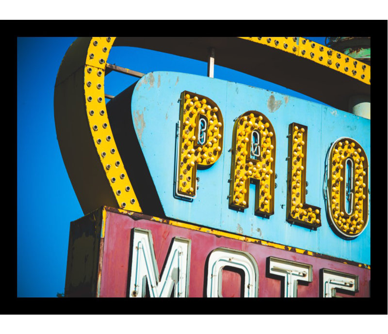 "Neon", "Palo" par Sonja Quintero, H 12 po x l 16 po x P 1 po
