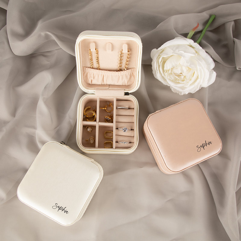 Boîte à bijoux +, Rosé