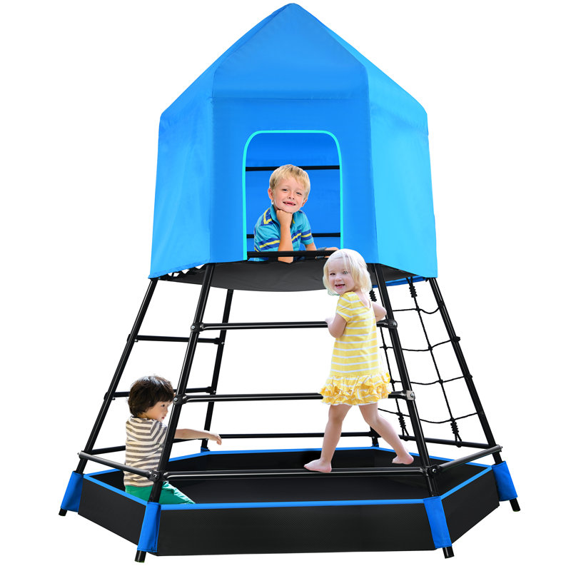 Dôme d'escalade Jungle Gym avec barres à singes pour enfants