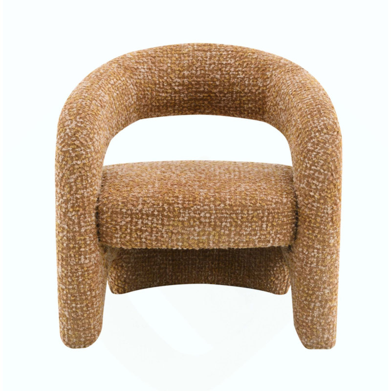 Chaise d'appoint en tweed