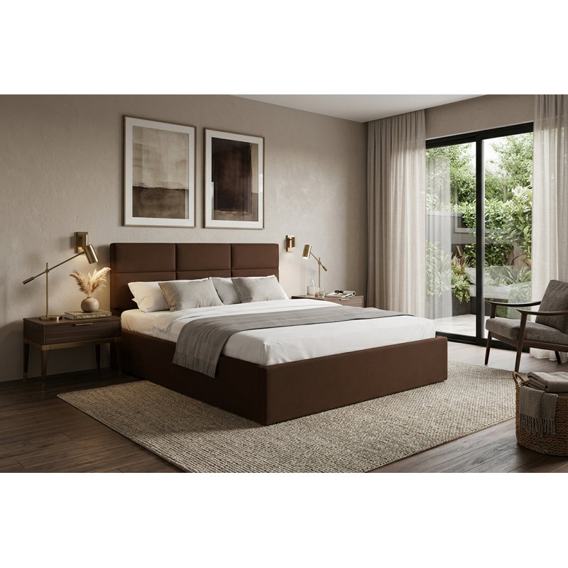 Upholstered Ottoman Storage Bed