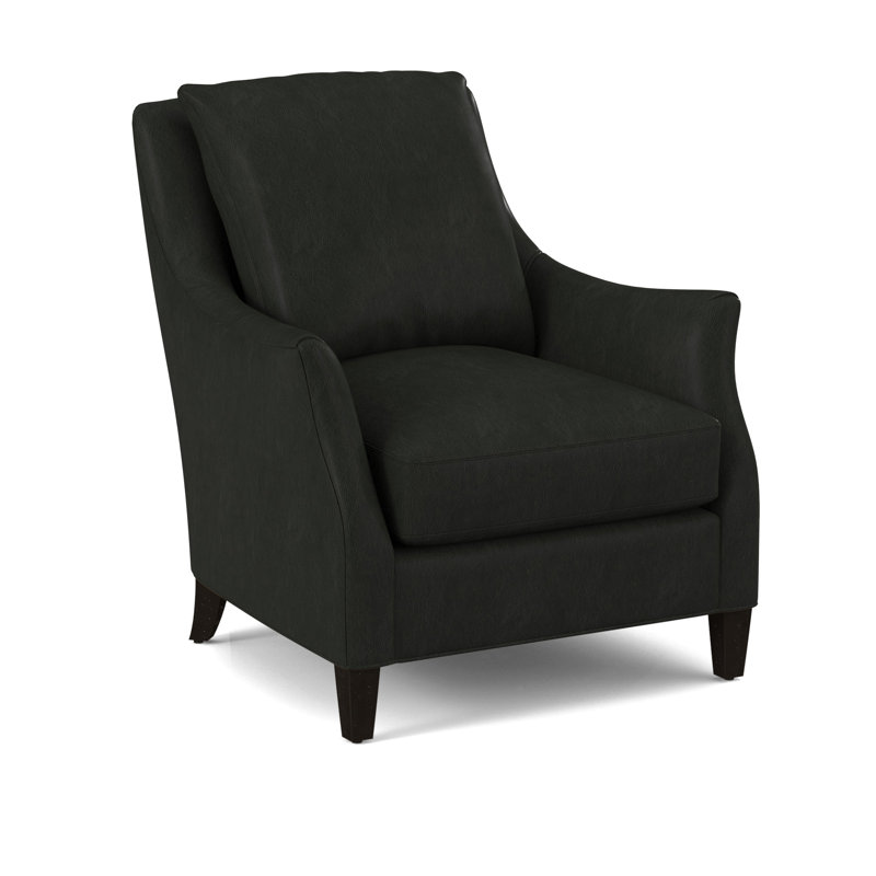Armchair, Salvador Asphalt, White