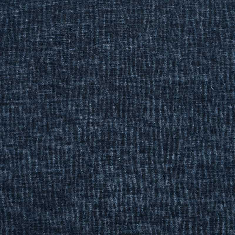 Canapé à 3 places en tissu de chenille Boneless, Marine