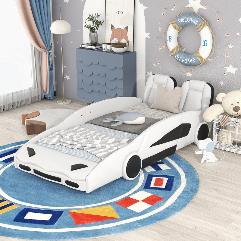 Lit plateforme avec roulettes Race