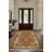 Isabel Collection Digital Print Cotton-Polyester Beige Brown Green Moroccan Rug-979303643