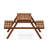 Burch 3 Piece Picnic Table
