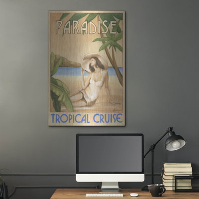 «Paradise» par Ethan Harper, art mural en métal